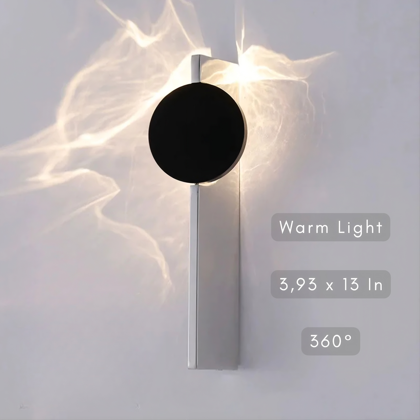 The Knavaro 360° Rotating Wall Sconce